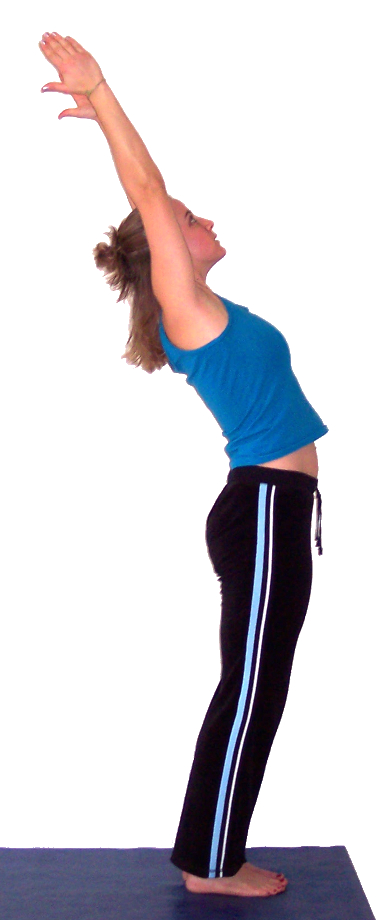 standing arch pose